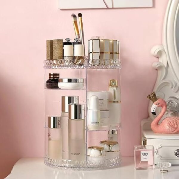 Rotating Cosmetic Organizer - Image 2